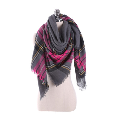 

New multicolor Plaid warm fashion scarf scarf