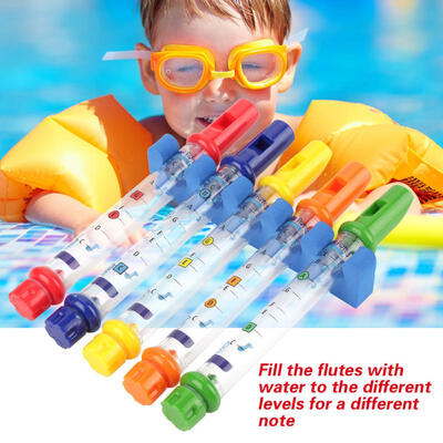 

Greensen 5PcsSet Kids Colorful Water Flutes Funny Children Bath Shower Music Instrument Toys