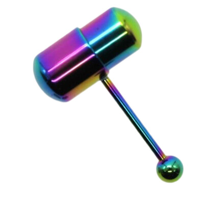 

New Cool Vibrating Tongue Bar Ring Stud Body Piercing Jewelry