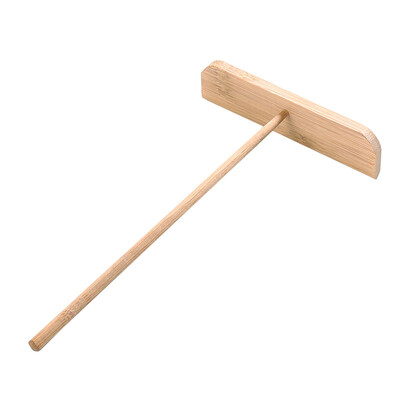 

Useful T Shaped Crepe Maker Pancake Batter Wooden Spreader Stick Tool Fader