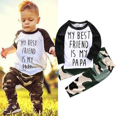 

2pcs Newborn Infant Baby Boy Girl Clothes T-shirt TopsPants Legging Outfits Set