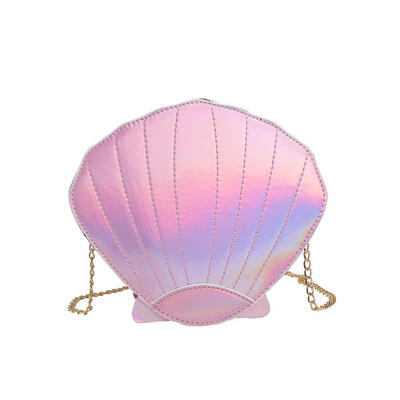 

Laser Shell Shoulder Messenger Handbags Women Leather Chain Crossbody Bags