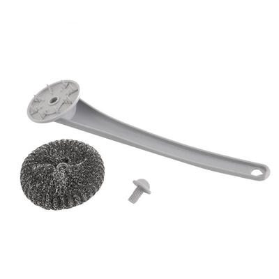 

Greensen Detachable Metal Wire Long Handle Kitchen Brush Tool Pot Pan Dish Scrubber Cleaning Ball
