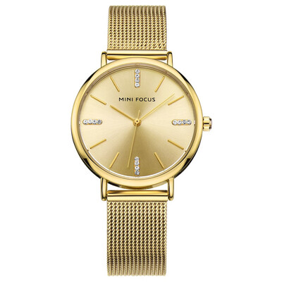

BOFUTE Womens Watch Fashion Watch Quartz Watches Japanese Movement Waterproof Metal Mesh Strap 0036L