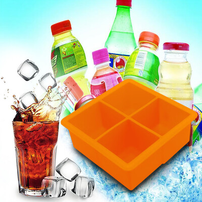 

Toponeto Big Giant King Size Large Silicone Kitchen DIY Ice Cube Square Tray Mold