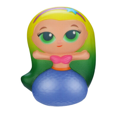 

Gotoamei Squishies Toy Kawaii Mermaid Slow Rising Cream Scented Stress Relief Toys Gifts