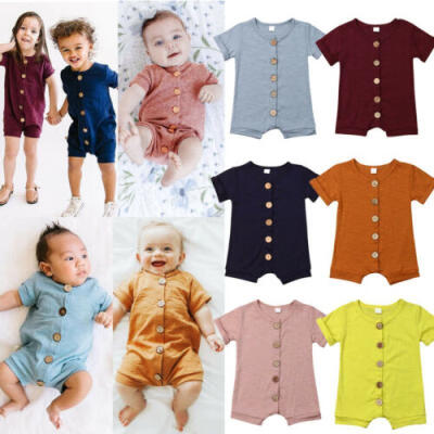 

Cute Summer Infant Baby Boy Girl Romper Bodysuit Jumpsuit Sunsuit Outfit Clothes