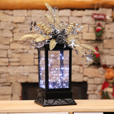

〖Follure〗Christmas Decorations LED Candlestick Light Ornaments Craft Xmas Home Decor BK