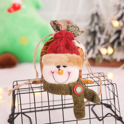 

Tailored Creative Child Santa Snowman Gift Bag Cartoon Bunch Apple Bag
