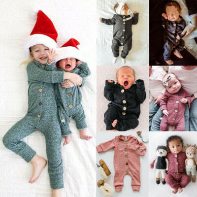 

Newborn Toddler Baby Boy Girls Romper Bodysuit Sunsuit Outfit Clothes Playsuit