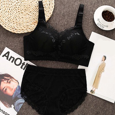 

〖Follure〗Woman Adjustment Type Lace Bra Set Comfortable Ventilation Sexy Lace Underwear
