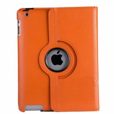 

For iPad 2 iPad 3 iPad 4 Case 360 Rotating Leather Stand Cover for iPad 2 3 4 PU Leather Stand Shell Screen Protector