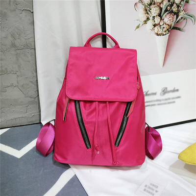 

Tailored Fashion Ladies Wild Oxford Cloth Large Capacity Backpack Travel Student Bag