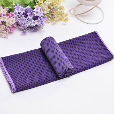 

10 Colors Sports Ice Towel Utility Enduring Instant Cooling Face Towel Reusable Chill Cool Towel