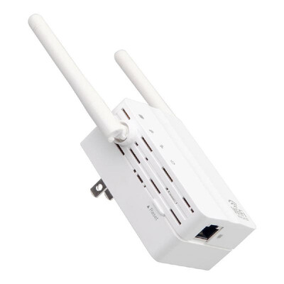 

WiFi Router Range Extender 300Mbps Portable Multi-function High Flexibility Signal Booster Wireless Network Repeater  Plug