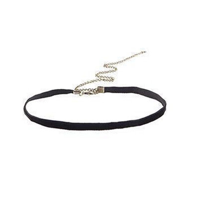 

Fashion Black Velvet Ribbon Choker Necklace Gothic Handmade With Moon Pendant Gothic Emo For Girls Collares Mujer