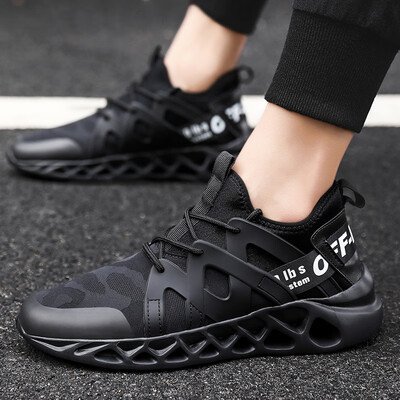 

2019 new mens shoes spring&summer Korean version of the trend of breathable mens sports&leisure wild running shoes mens tide shoes