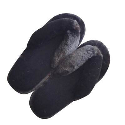 

Rose Creative Women Casual Imitation Fur Plush House Spa Flip Flops Slippers