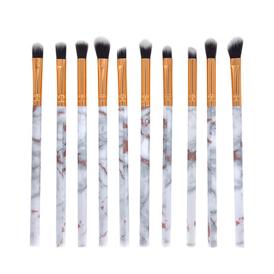 

Gobestart 10 Pcs Makeup Brush Set Professional Face Eye Shadow Eyeliner Foundation Blush