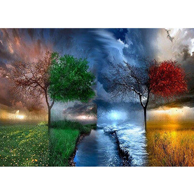 

Siaonvr 5D Embroidery Paintings Rhinestone Pasted DIY Diamond Painting Cross Stitch