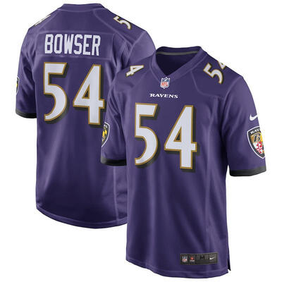 

Youth Football Jersey Baltimore Ravens Tyus Bowser Purple Draft Game Jersey