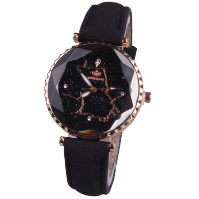 

Womens quartz watch pattern personality Korean fashion leather