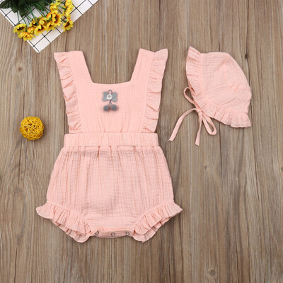 

Newborn Infant Baby Girl Clothes Jumpsuit Romper Bodysuit Playsuit Outfit Set