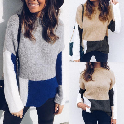 

Women Winter Long Sleeve Knit Sweater Jumper Cardigan Top Casual Loose Knitwear