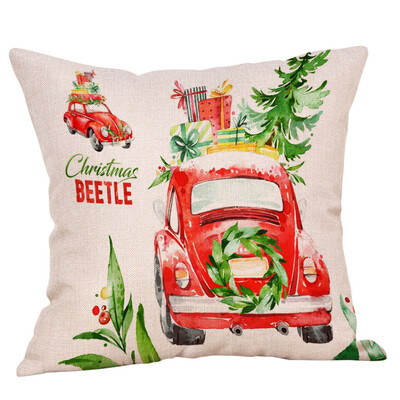 

Tailored Christmas Throw Pillow Cover Pillowcases Decorative Sofa Cushion Cover