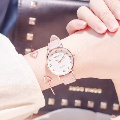 

Ins girls watch waterproof fashion women 2018 Korean version of simple little fresh students ulzzang