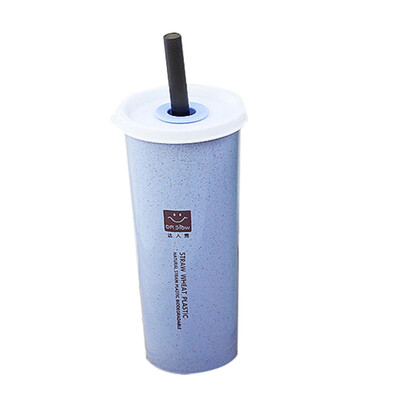 

Gobestart HOT Travel Office Coffee Tea Student Straws Water Bottle Cups Straw Wheat Cup
