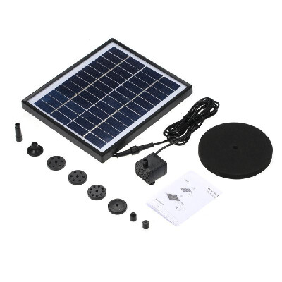 

DC9V 2W 240LH Work Automatically Garden-Style Landscape Water Floating Solar Fountain Pump