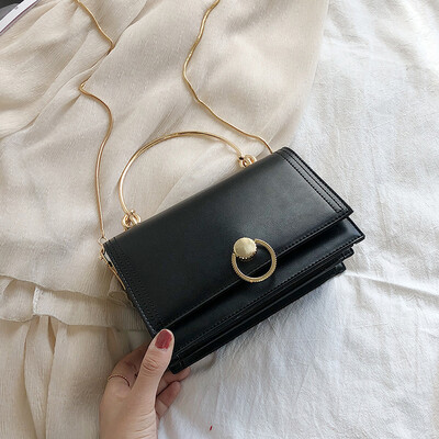 

Advanced sense bag foreign air bag new 2019 fashion Messenger versatile ins texture chain portable small square bag