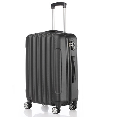 

Lot 3 Travel Luggage Set Bag ABS Trolley Hard Shell Spinner Suitcase wTSA Lock