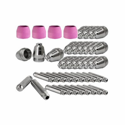 

44Pcs Wearing Parts Set for Plasma Cutting Torch AG-60SG55 Welding Accessories