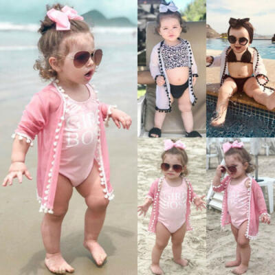 

Newborn Kids Baby Girls Sun Protective UV Summer Casual Outwear Beach Clothes