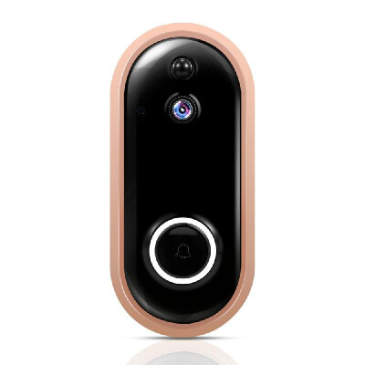 

Smart Home WiFi Doorbell 1080P HD Security Camera with Two-Way Audio PIR Motion Detection IR Night Vision 160-Degree Wide Angle Le