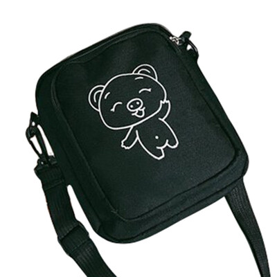 

Casual Womens Cartoon Pig Print Square Crossbody Shoulder Bag Canvas Pouch