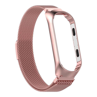 

〖Follure〗Milanese Magnetic Stainless Steel Bracelet Watch Band Strap For Xiao Mi Band 3