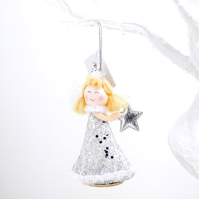 

1X Girl Angel Doll Christmas Tree Ornament Decorative Pendant Children Kids Gift
