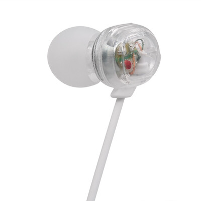 

T200 35mm In-ear Headphones with Mic Line Control Headset Binaural Sound Earbuds Music Earphone for Phones Tablet Laptops