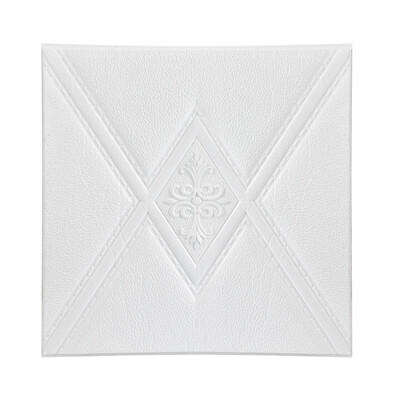 

〖Follure〗Self Adhesive 3D Three Dimensional Wall Paste Imitation Ceramic Tile Wall Paste
