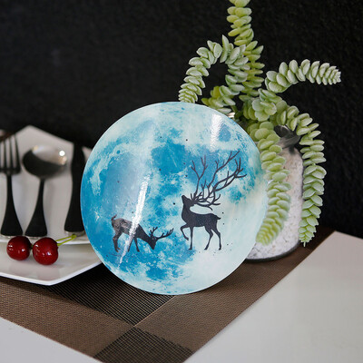 

〖Follure〗Glow In The Dark Wall Stickers Moon Dot Luminous Kid Room Decoration 5PC