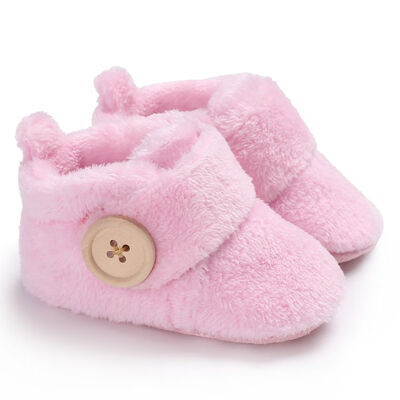 

WEIXINBUY 9Styles Boys Girls First Plush First Walkers Toddler Infant Bebe Prewalker Boots Soft Baby Indoor Toddlers Shoes