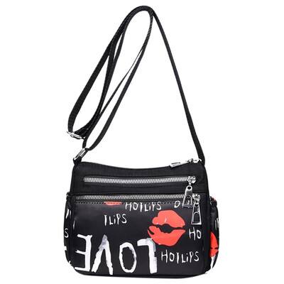 

Tailored Women 2019 Ethnic Print Shoulder Bag Fashion Travel Bag Casual Messenger Bag