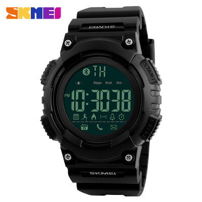 

SKMEI Men Sports Watches Smart Bluetooth Watch Electronic Fashion Waterproof Wristwatches 1256