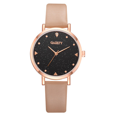 

Quartz watch temperament ladies watch new simple pu belt ladies watch quartz watch