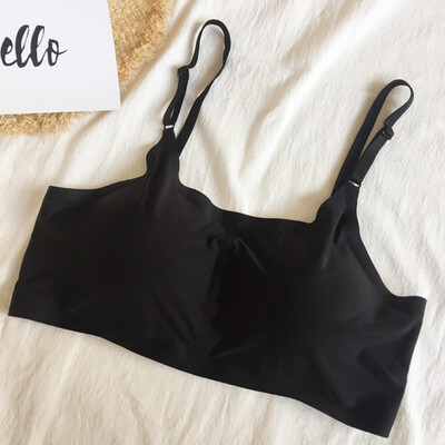 

Womens Solid Color  Beautiful Black Breathable Tube Tops Sport Sexy Bras Fitness bralette Bra