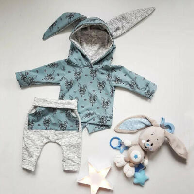 

Lovely Toddler Kids Baby Girl 3D Hooded Top T-shirtLeggings Outfit Clothes Set