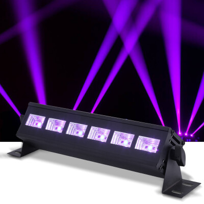 

Stage Light Bar 6 3W LED Wall Wash Lighting for Disco DJ KTV Club Party Wedding 110V